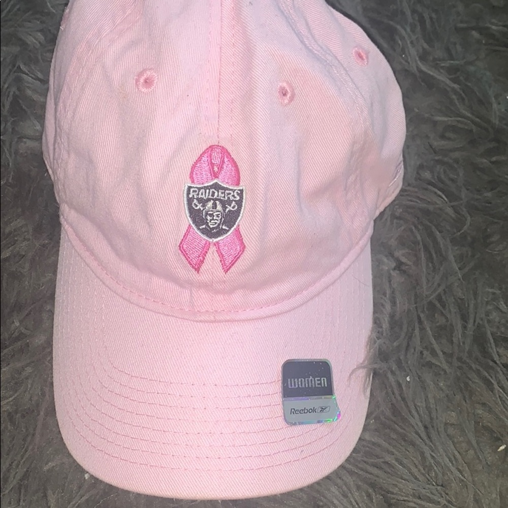 Raiders Breast Cancer Awareness Cap